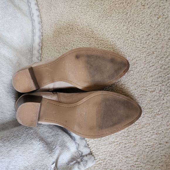 Women's Taupe Ankle Boots - Picture 3 of 4